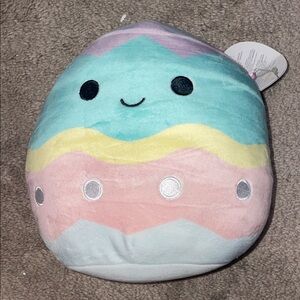Kellytoy Squishmallows Egbert 7-8in Easter Egg Collectible Multicolor Plush 2023